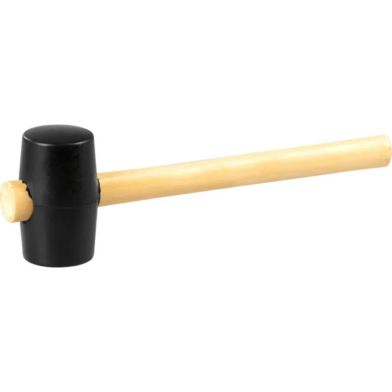 Gumené kladivo, 340 g, drevená rúčka