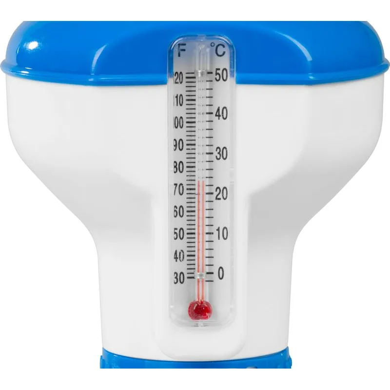 Dávkovač do bazénu Strend Pro Pool, 1-5" tablety, s teplomerom