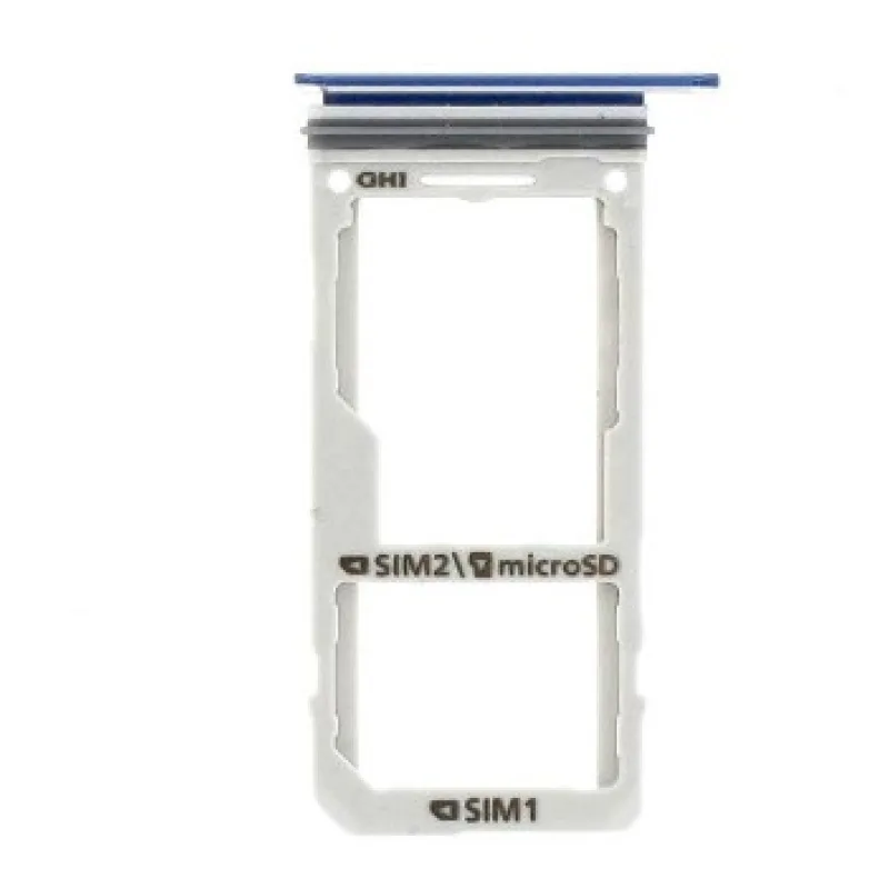 Držiak SIM karty Samsung N950F Galaxy Note 8 Farba: Modrá