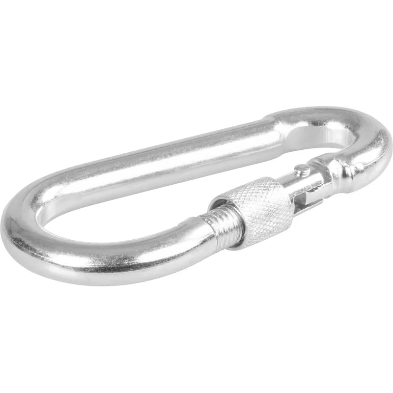 Karabinka Strend Pro, s maticou, 10 mm, balenie 10 ks