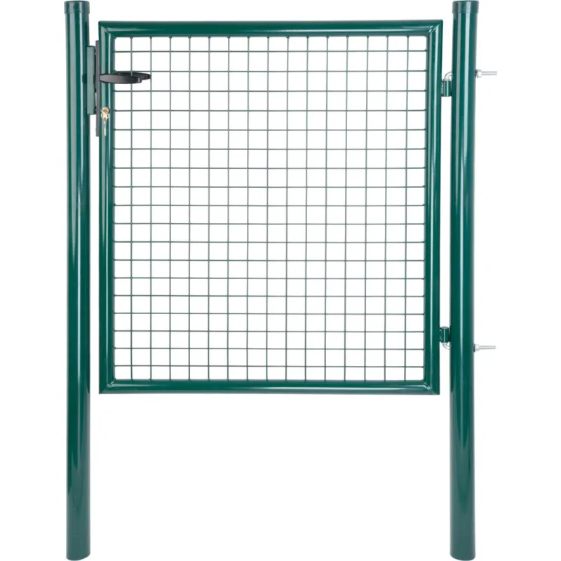 Brána 1000/1200/50x50 mm – jednokrídlová záhradná brána, zelená