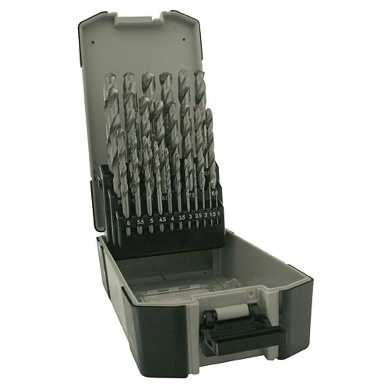 Sada vrtákov do kovu Strend Pro 4241 – 19 dielna, 1-10 mm, HSS