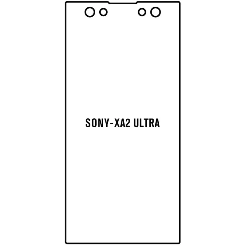 Ochranná fólia Sunshine Hydrogel pre Sony Xperia XA2 Ultra Variant:: predná matná