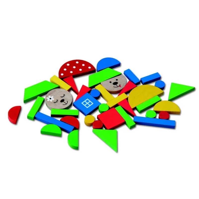 Detoa Magnetické puzzle Medvede