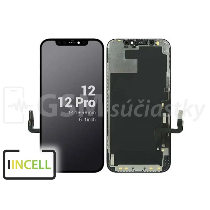 LCD displej + dotykové sklo iPhone 12, 12 Pro - incell premium