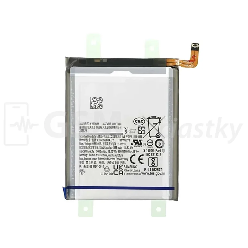Batéria Samsung Galaxy S22 Ultra - EB-BS908ABY Variant:: Originál