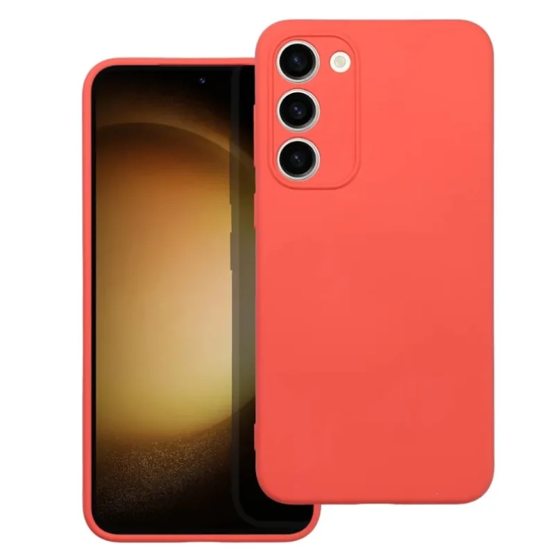 Soft Flex Puzdro na mobil Samsung Galaxy S23, Červené