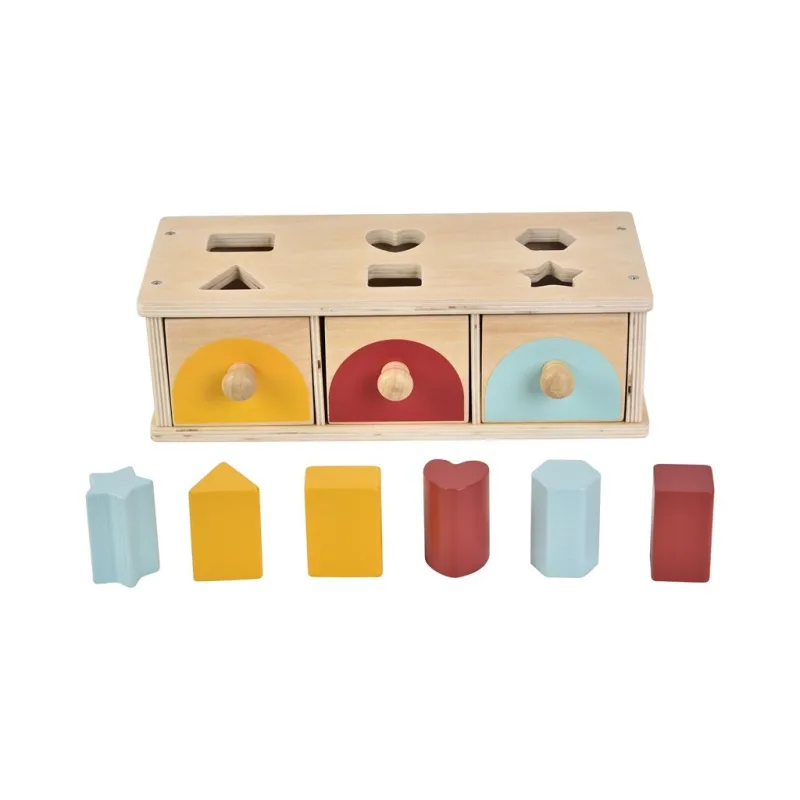 2Kids Toys Triedenie tvarov Šuplíky