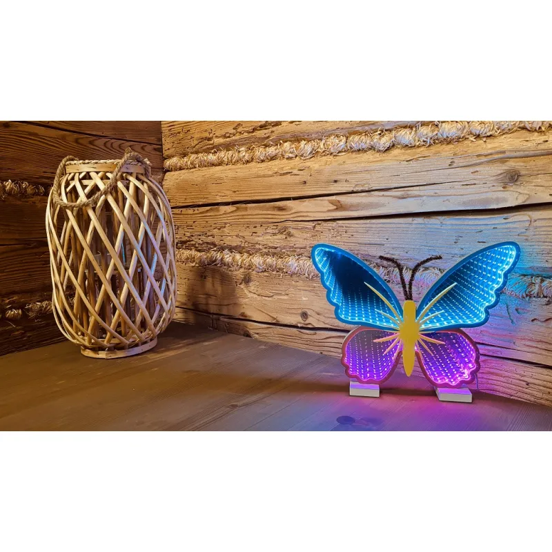 2Kids Toys LED NEON LIGHT lampička Motýľ