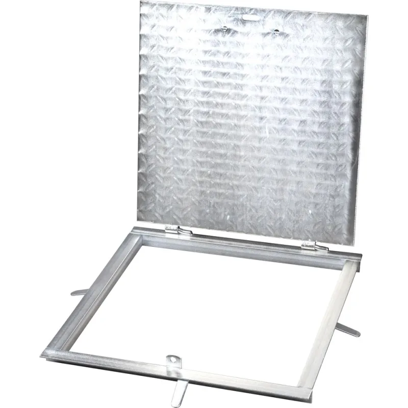 Poklop MC60, 600x600 mm, kanálový, pozinkovaný, max. 150 kg