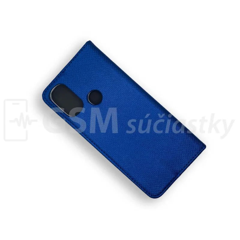 Smart Book Knižkové puzdro Motorola Moto E20, E30, E40, Modré