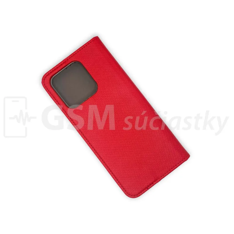 Smart Book Knižkové puzdro Xiaomi Redmi 10C, Červené