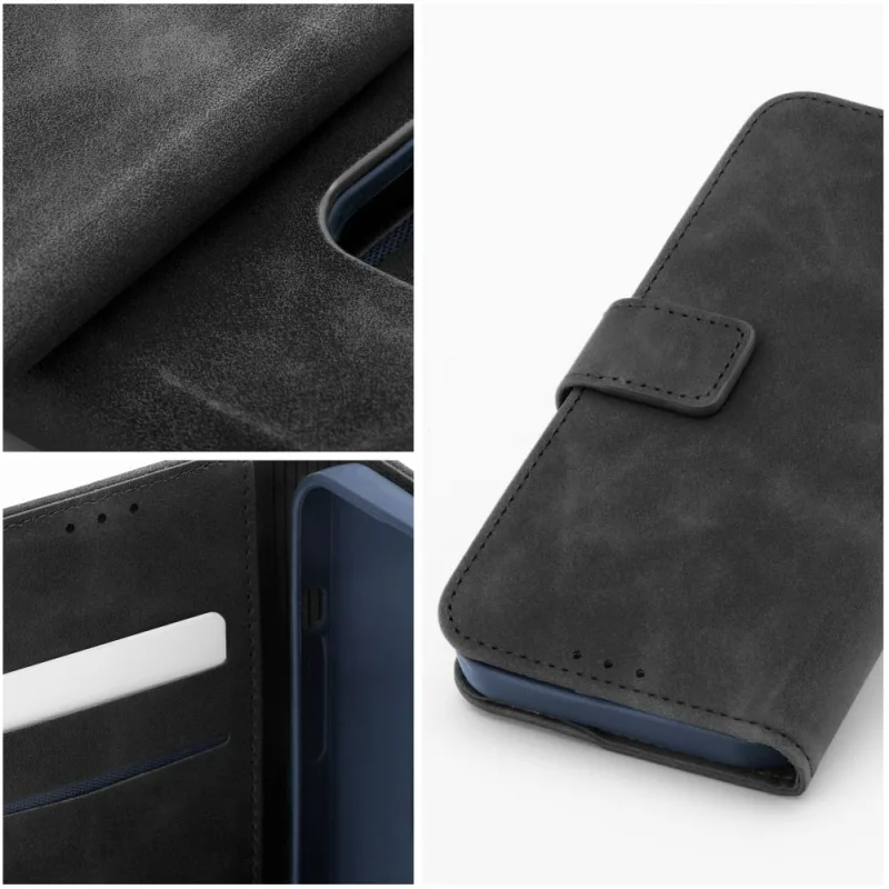 flipové ( otvaracie ) Knižkové puzdro Velvet Xiaomi Redmi 13C, Poco C65 Farba: Čierna