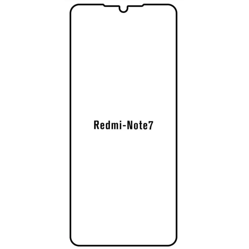 Ochranná fólia Sunshine Hydrogel pre Xiaomi Redmi Note 7 Variant:: predná matná