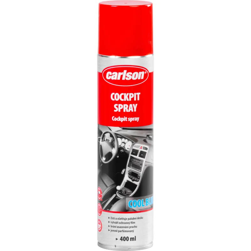 Čistič palubnej dosky Carlson, aerosól, cool blue, 400 ml