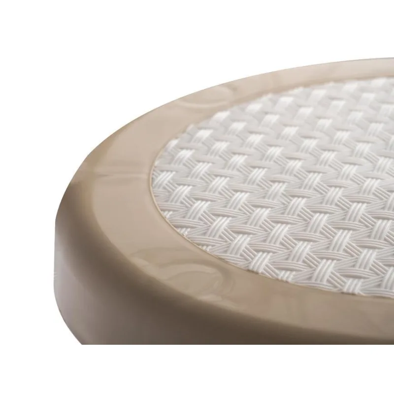 Plastová mini stolička, okrúhla, stupadlo, priemer 32,5 cm, výška 28,5 cm