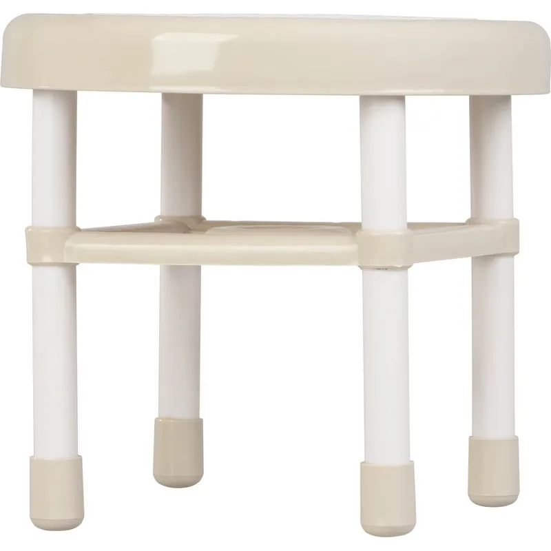 Plastová mini stolička, okrúhla, stupadlo, priemer 32,5 cm, výška 28,5 cm