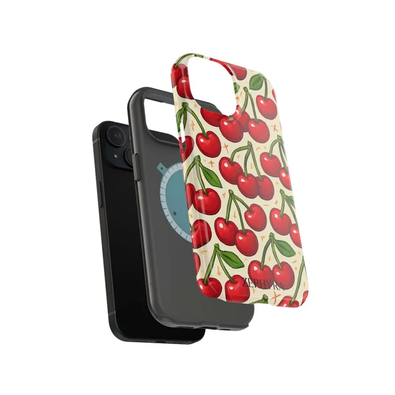 ZEPHYRA Cherry Charge - iPhone 15 Plus Kryt