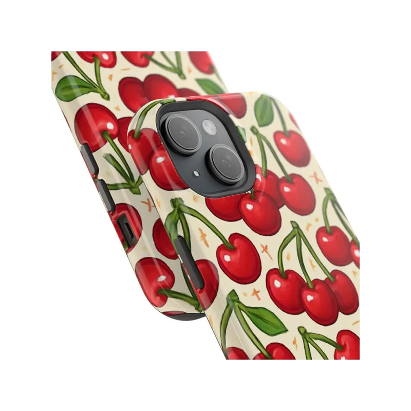 ZEPHYRA Cherry Charge - iPhone 15 Plus Kryt