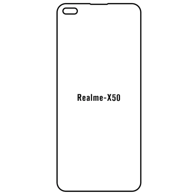 Ochranná fólia Sunshine Hydrogel pre Realme X50 Variant:: predná čirá