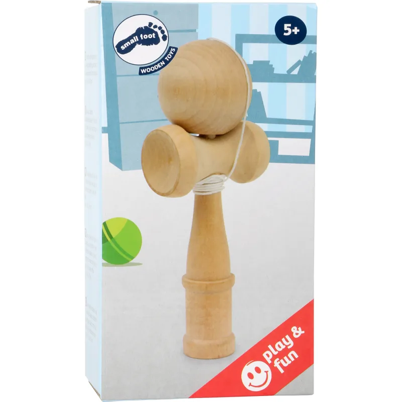Detská drevená hra - Kendama, prírodná