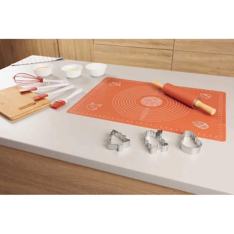 Vykrajovačka MagicHome Vianoce, na pečenie, stromček, santa, snehuliak, formička, 3 ks
