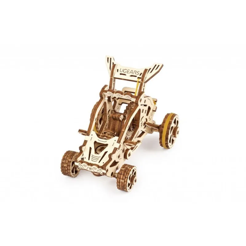 Ugears 3D mechanické puzzle - Mini bugina 80 ks