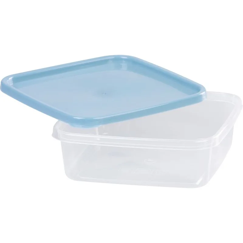 Dózy na potraviny MagicHome Lunchbox, 1 l, sada 4 ks, štvorcová