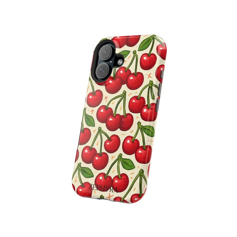 ZEPHYRA Cherry Charge - iPhone 16 Kryt