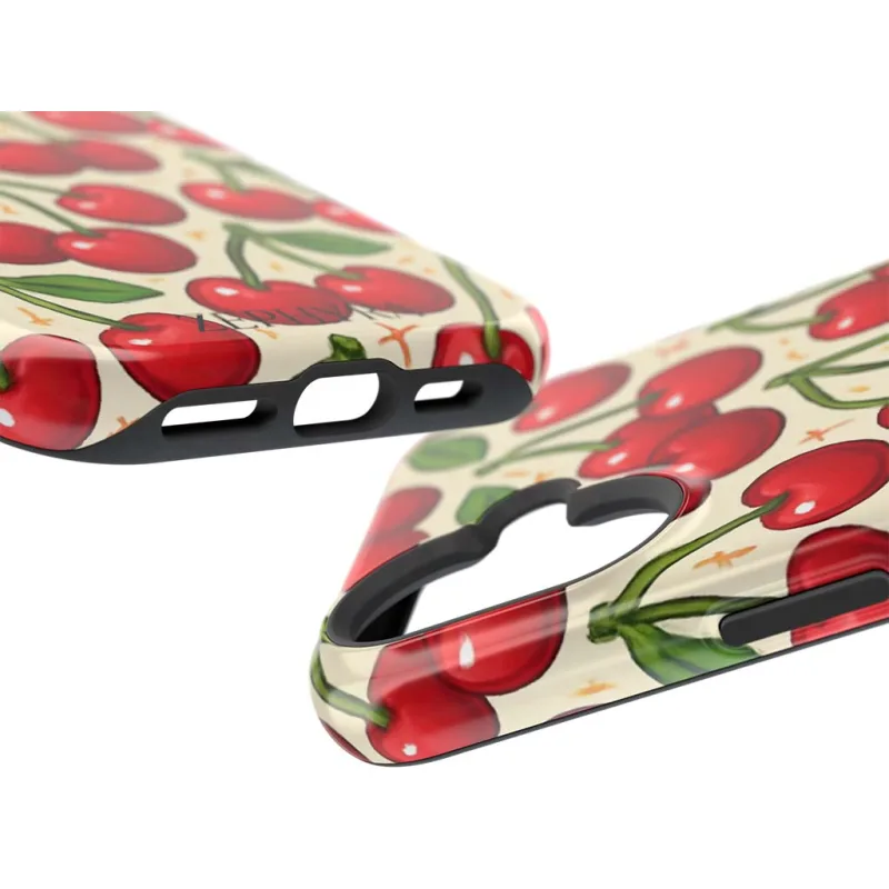 ZEPHYRA Cherry Charge - iPhone 16 Kryt