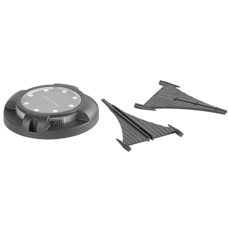 Solárna lampa Crater 11x14 cm – 12 LED, balenie 2 ks