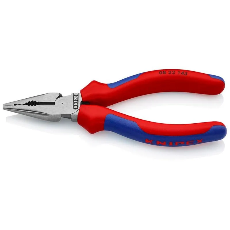 Klieste KNIPEX 08 22 145 SB, 145 mm, uzke, ploche, kombinované