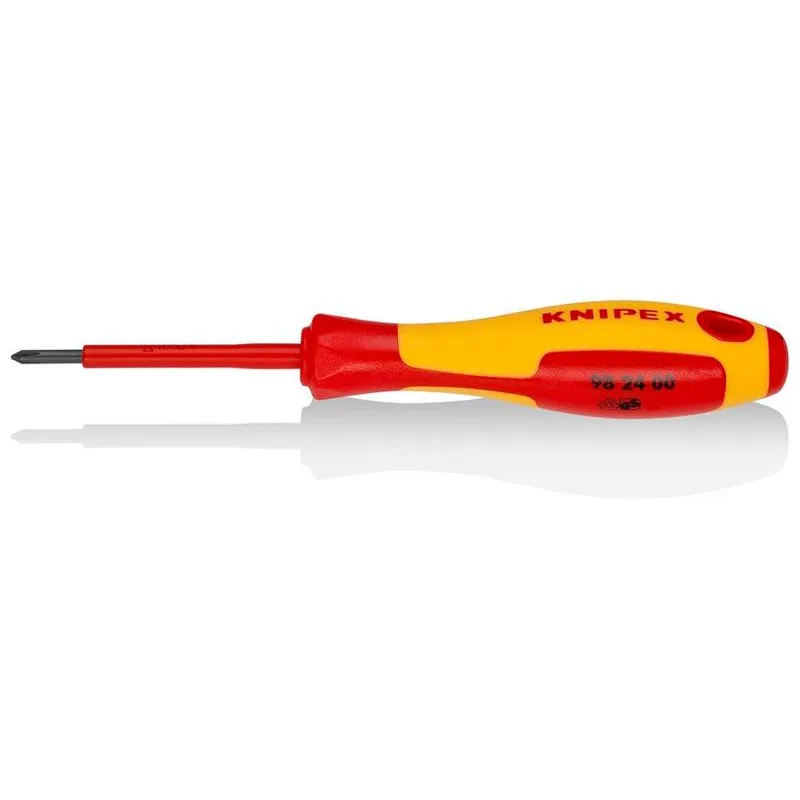 Skrutkovač KNIPEX 98 24 00 – PH 0, VDE 1000V, 162 mm