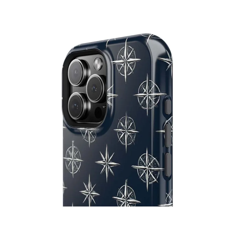 ZEPHYRA Navy Compass - iPhone 12 Pro Kryt