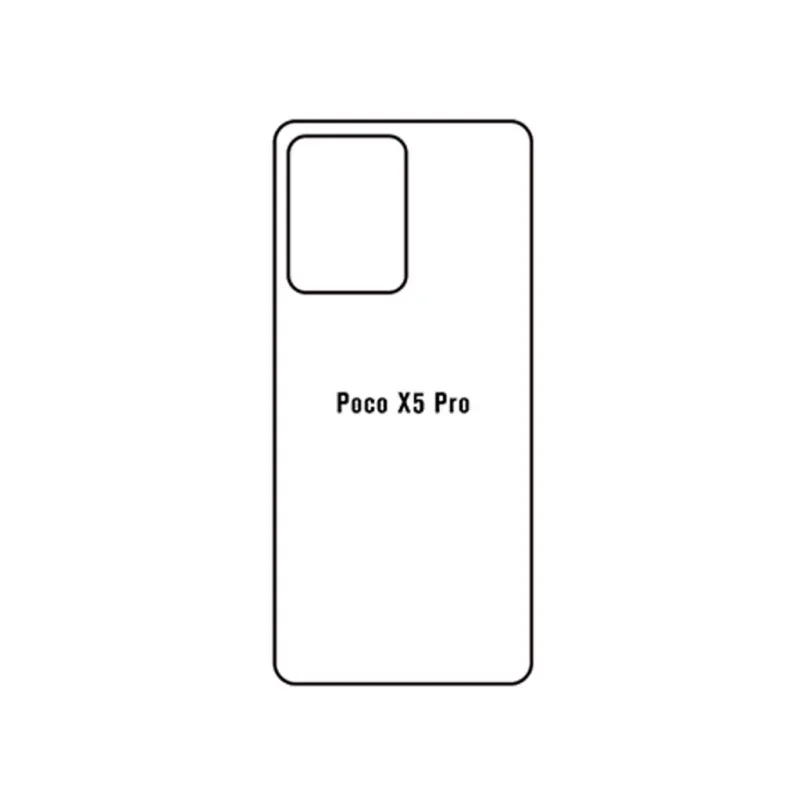 Ochranná fólia Sunshine Hydrogel pre Xiaomi Poco X5 Pro Variant:: zadná čirá