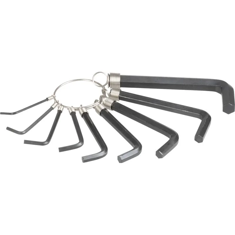 Sada kľúčov Strend Pro HK0041, 9 dielna, 1,5-10 mm, Hex, zástrčná
