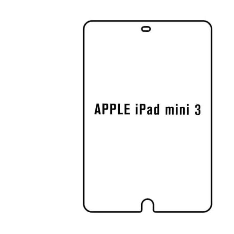 Hydrogel ochranná fólia pre Apple iPad mini 3 Variant:: zadná čirá