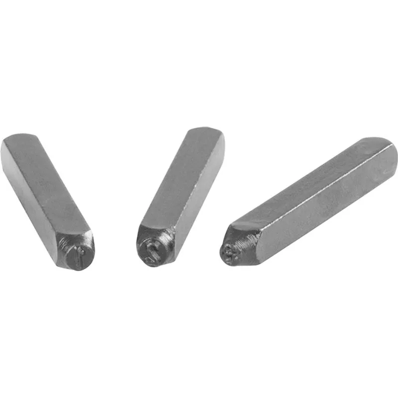 Razidlá čísla HR59204, výška číslic 4 mm, 9 ks