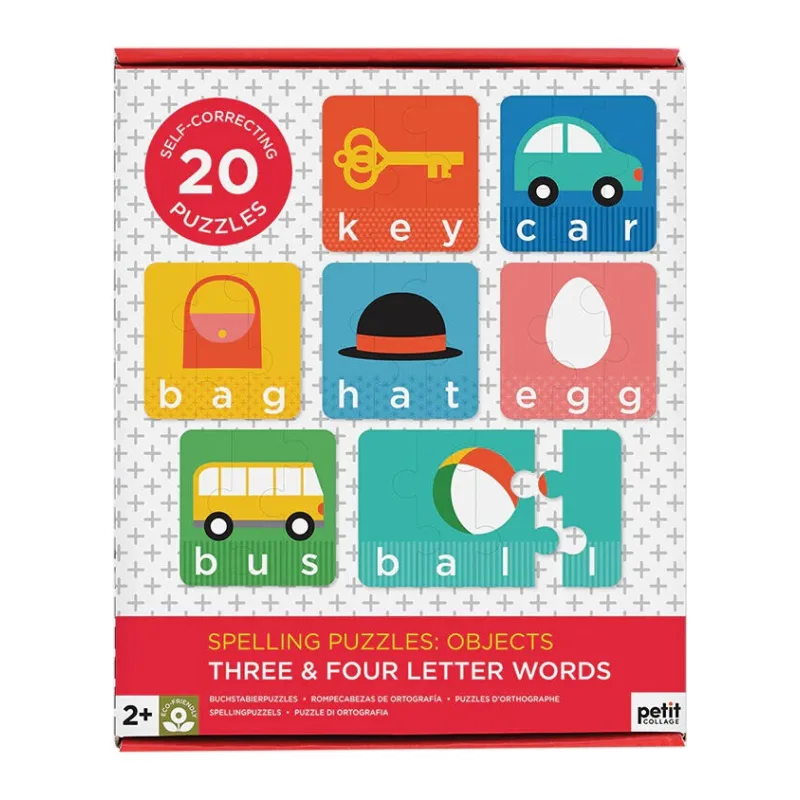 Petitcollage Puzzle Moje prvé hláskovanie s predmetmi