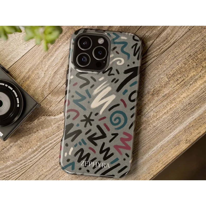 ZEPHYRA Graffiti Marks - iPhone 12 Pro Kryt