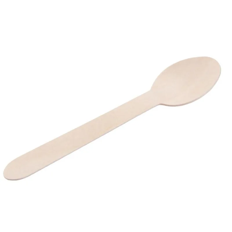 Lyžica MagicHome Woodline ECO Gastro, drevená, 160 mm, 100 ks