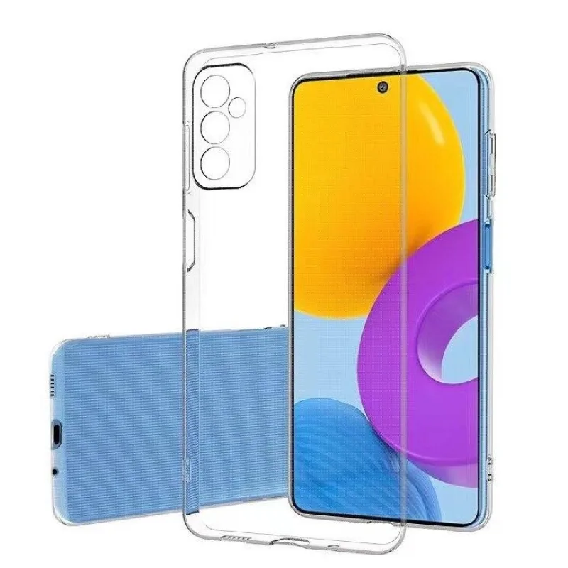Transparentné Puzdro priesvitné silikónové Samsung Galaxy M52, M526 Farba: Priesvitné 6095