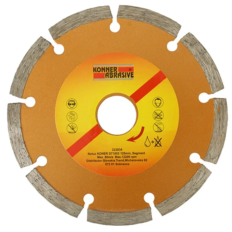 Diamantový kotúč KONNER D71003 150 mm, Segment
