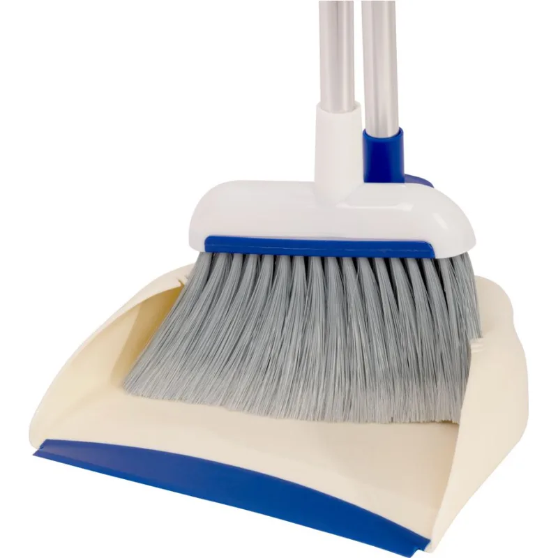 Súprava upratovacia Neco 30-1044-14, metla s lopatkou, s násadou 72 cm, sklápacia