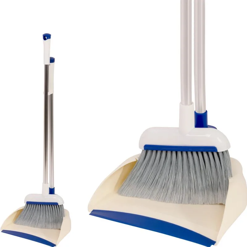 Súprava upratovacia Neco 30-1044-14, metla s lopatkou, s násadou 72 cm, sklápacia