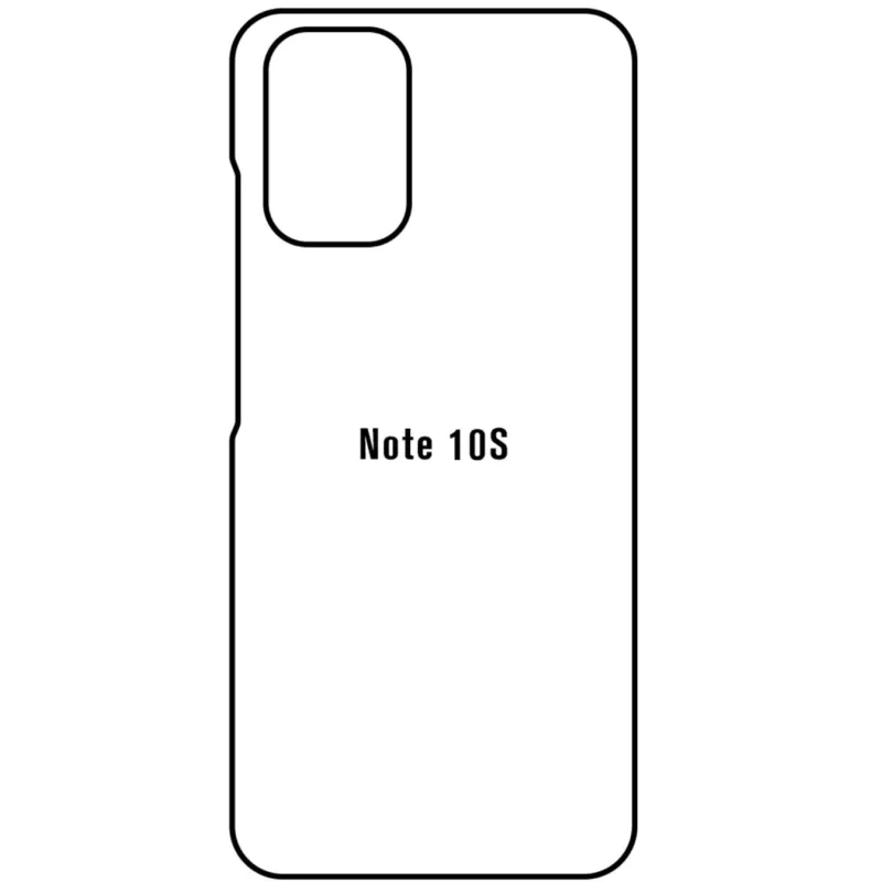 Ochranná fólia Sunshine Hydrogel pre Xiaomi Redmi Note 10s Variant:: zadná čirá