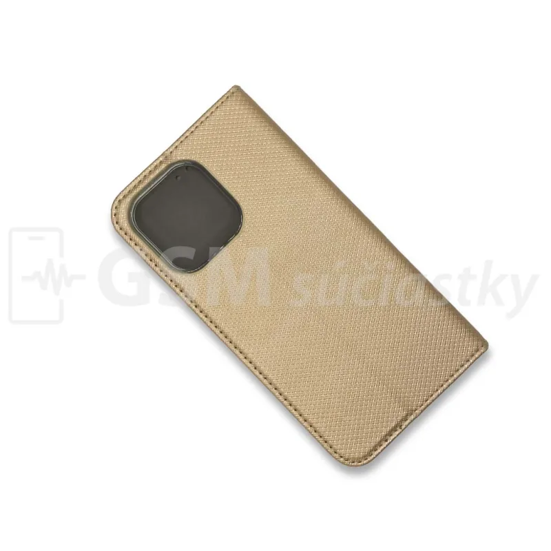 Smart Book Knižkové puzdro iPhone 13 Pro Farba: Zlatá