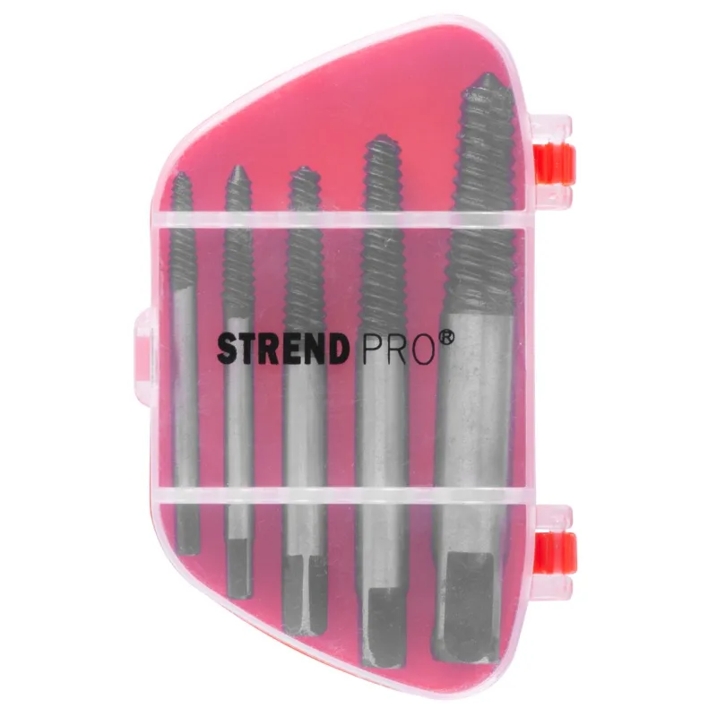 Sada vyťahovákov Strend Pro NP326, zalomené skrutky, 5 dielna, 3-19 mm