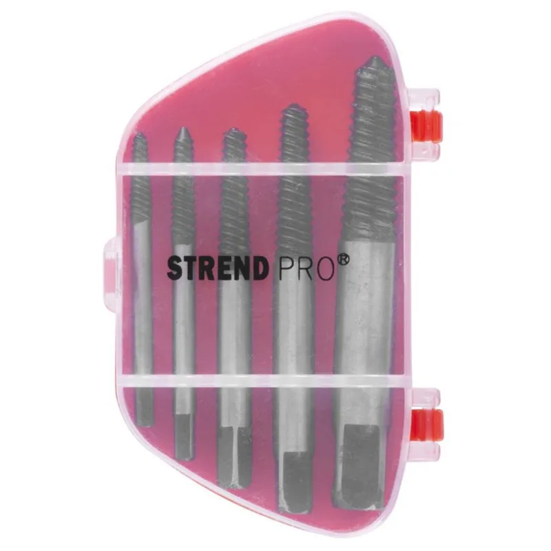 Sada vyťahovákov Strend Pro NP326, zalomené skrutky, 5 dielna, 3-19 mm