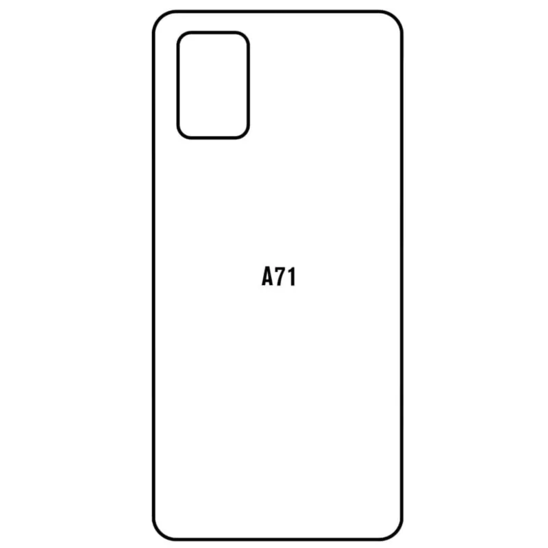 Ochranná fólia Sunshine Hydrogel pre Samsung Galaxy A71 (SM-A715) Variant:: zadná čirá